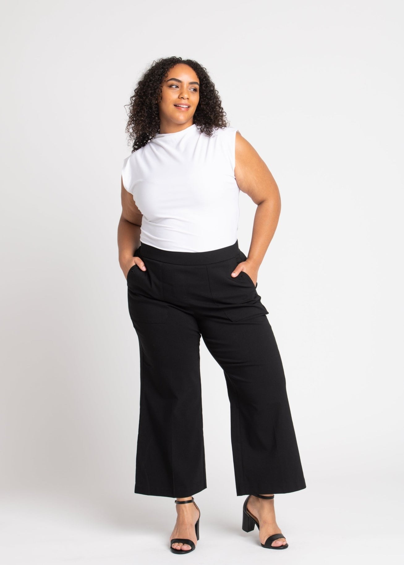 Roz & Ali - Liv Superstretch Sailor Pants - Plus - DressbarnPants