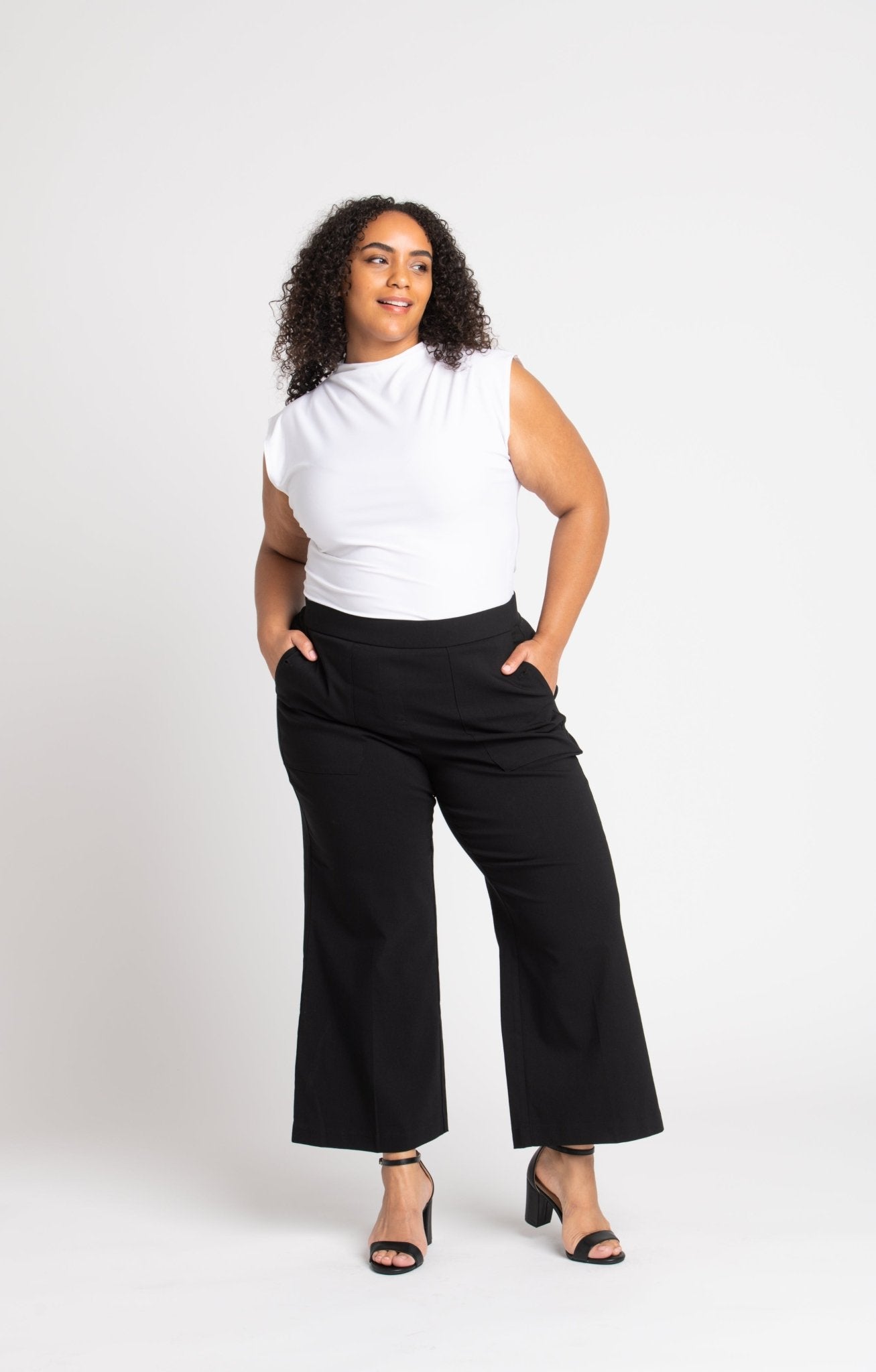 Roz & Ali - Liv Superstretch Sailor Pants - Plus - DressbarnPants