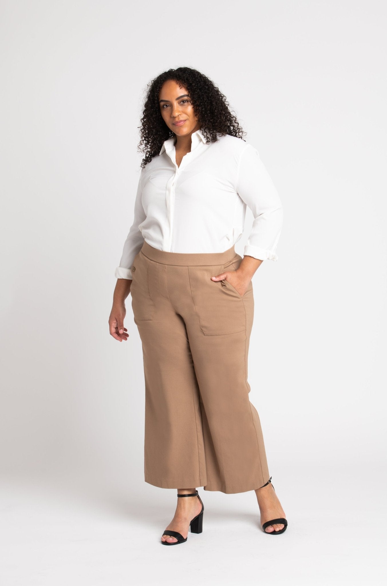 Roz & Ali - Liv Superstretch Sailor Pants - Plus - DressbarnPants