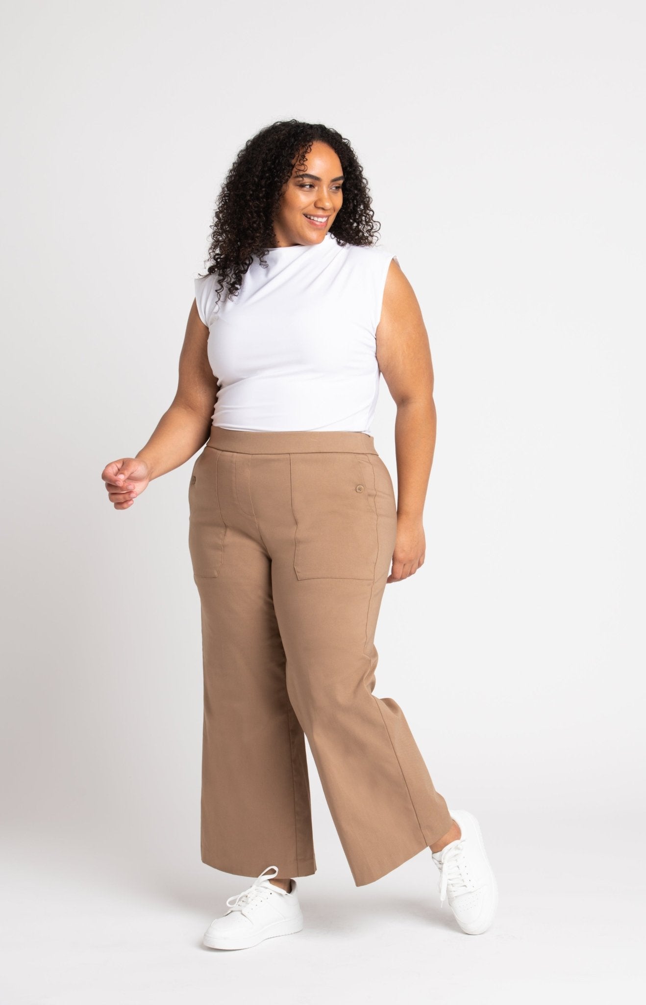 Roz & Ali - Liv Superstretch Sailor Pants - Plus - DressbarnPants