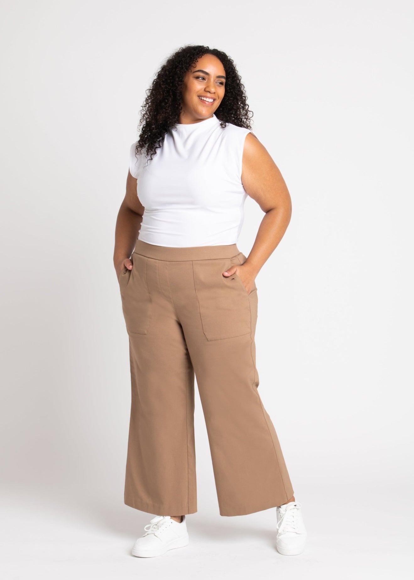 Roz & Ali - Liv Superstretch Sailor Pants - Plus - DressbarnPants