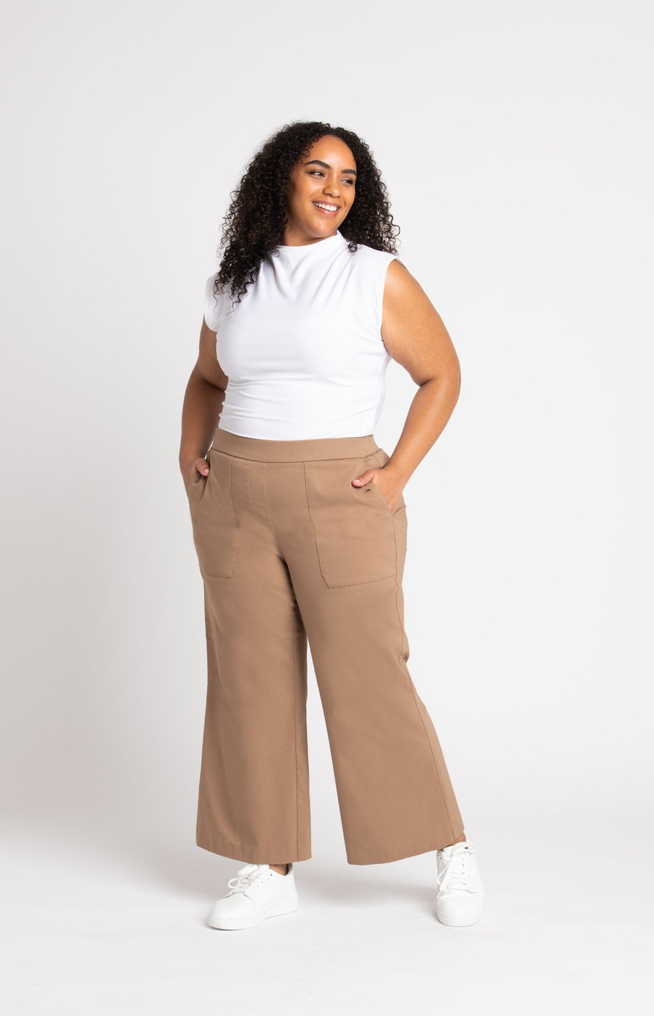 Roz & Ali - Liv Superstretch Sailor Pants - Plus - DressbarnPants