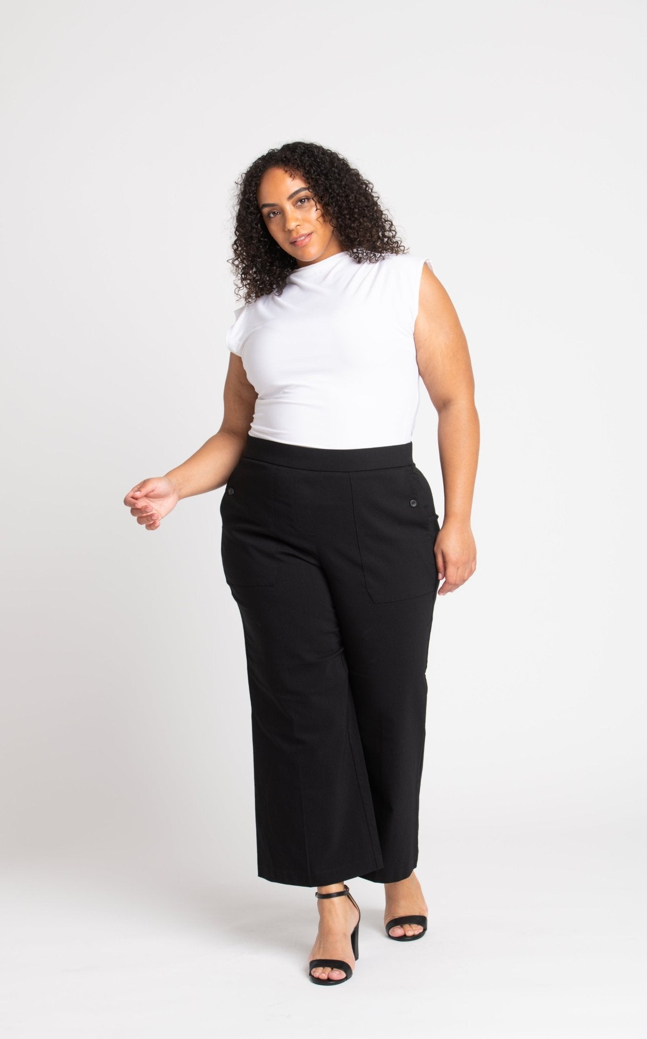 Roz & Ali - Liv Superstretch Sailor Pants - Plus - DressbarnPants