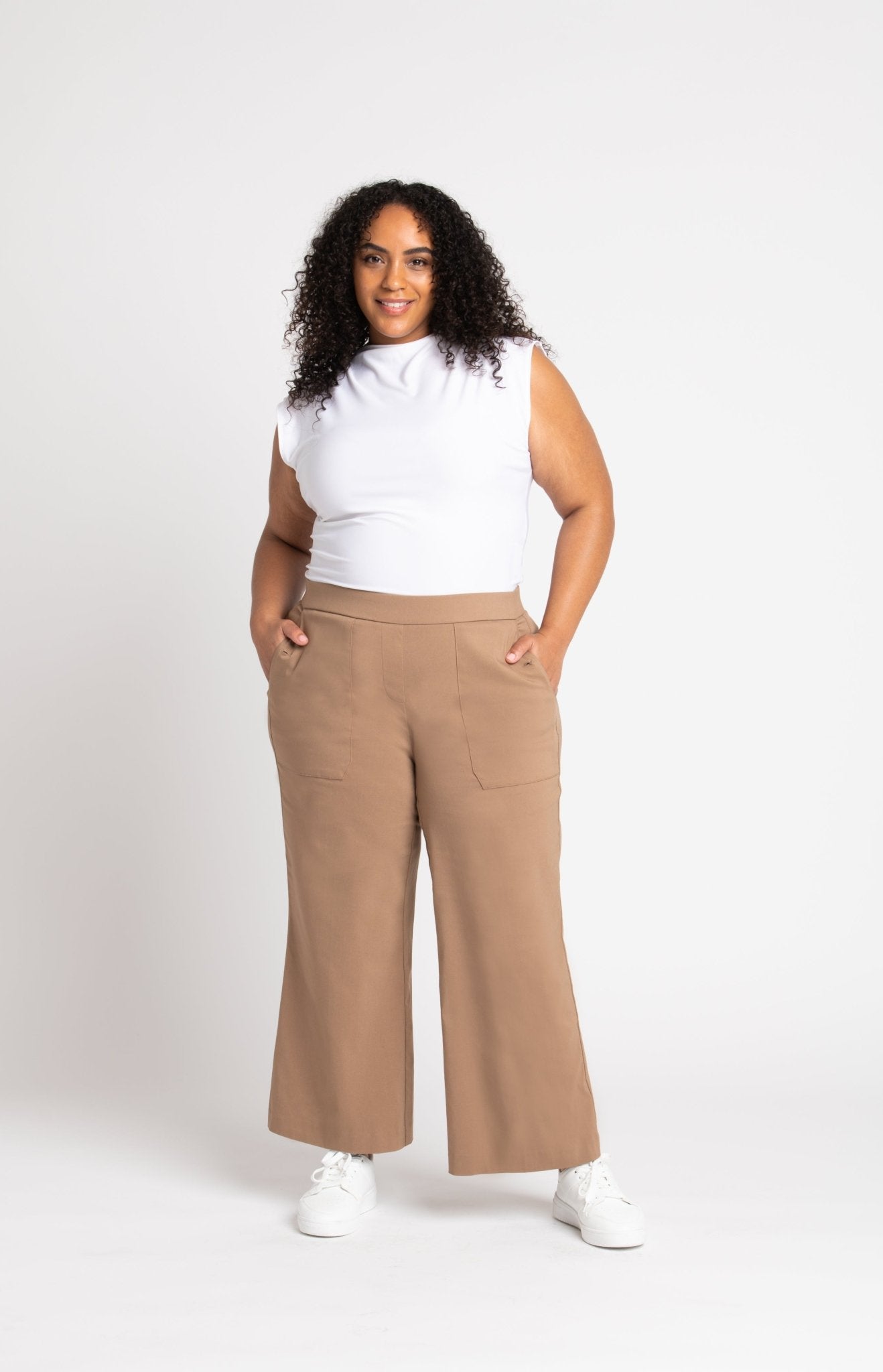 Roz & Ali - Liv Superstretch Sailor Pants - Plus - DressbarnPants