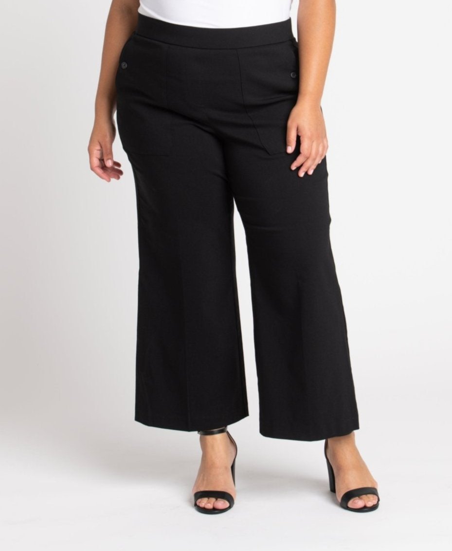 Roz & Ali - Liv Superstretch Sailor Pants - Plus - DressbarnPants