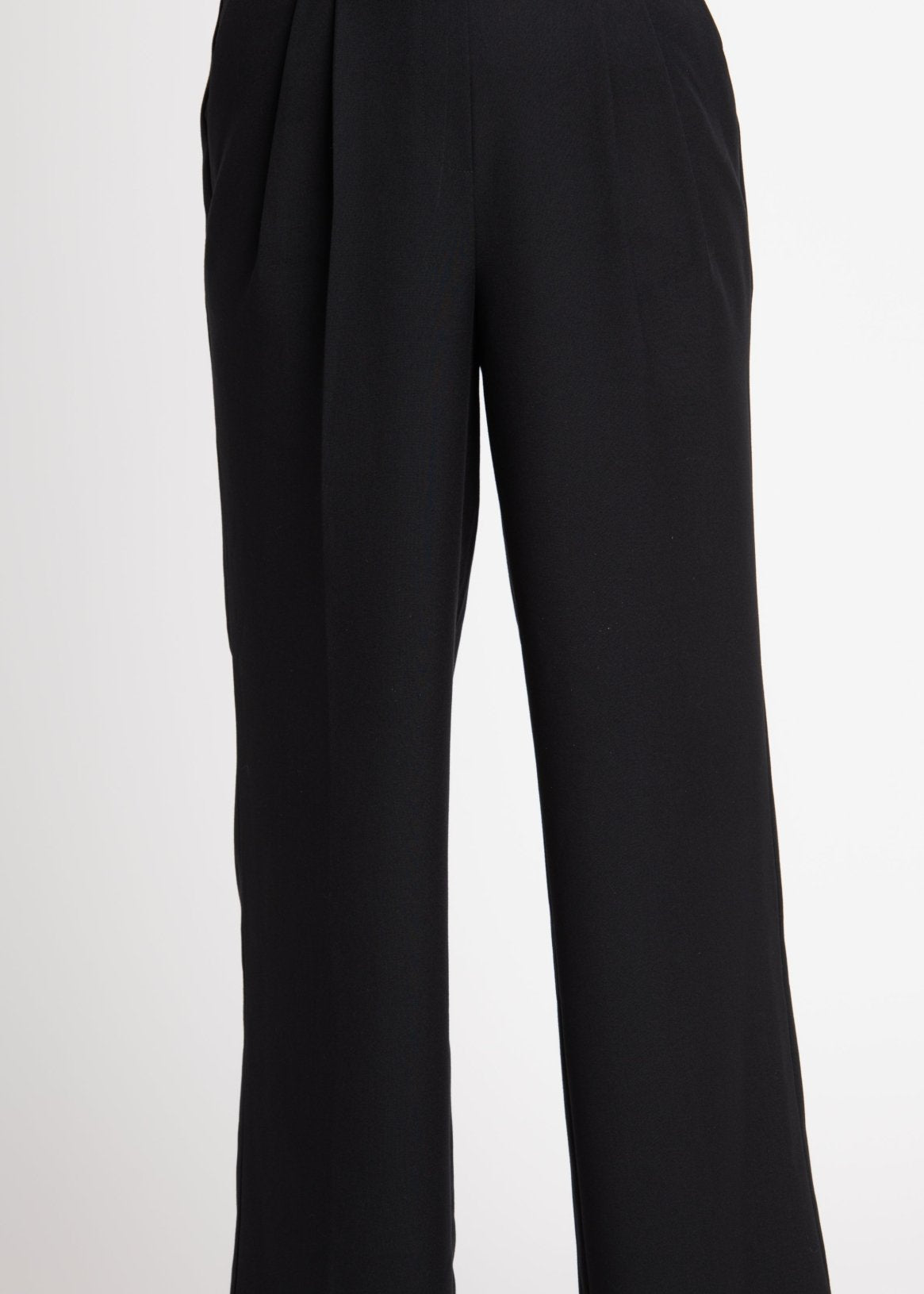 Roz & Ali Pleated Wide Leg Trouser Pants - DressbarnPants