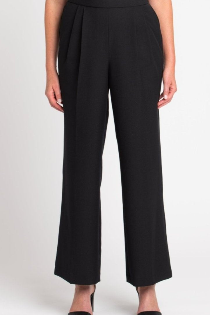 Roz & Ali Pleated Wide Leg Trouser Pants - DressbarnPants