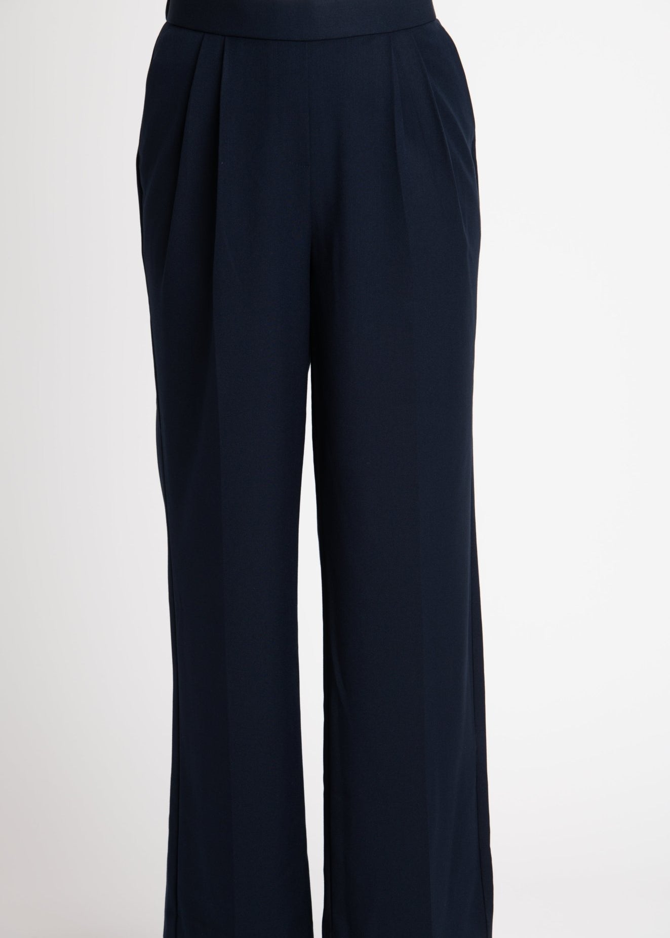 Roz & Ali Pleated Wide Leg Trouser Pants - DressbarnPants