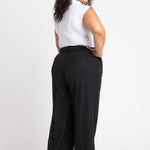 Roz & Ali Pleated Wide Leg Trouser Pants - Plus - DressbarnPants