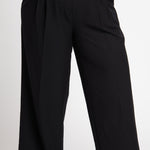 Roz & Ali Pleated Wide Leg Trouser Pants - Plus - DressbarnPants