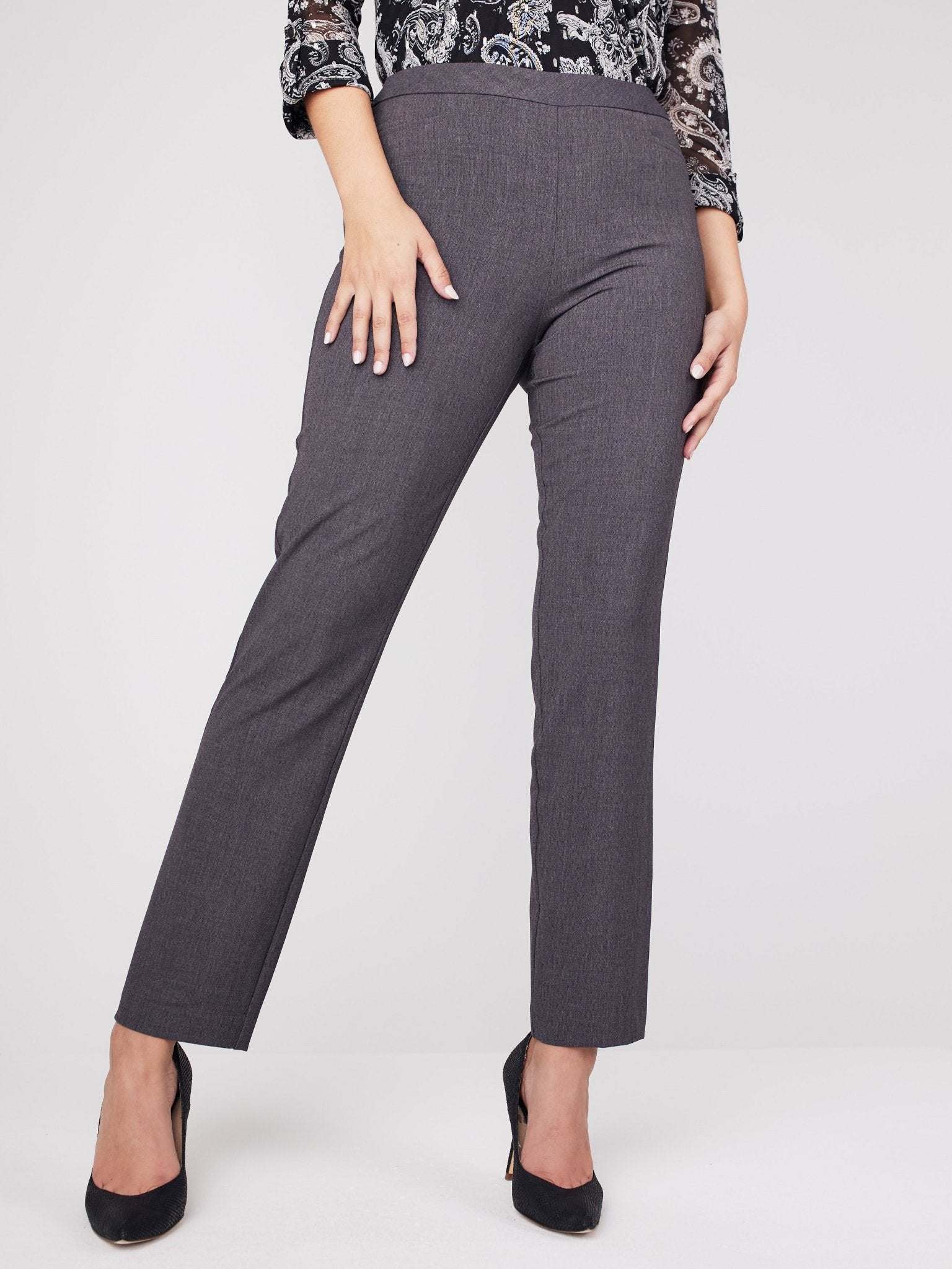 Roz & Ali Secret Agent Pants with L Pockets - Petite - DressbarnPants