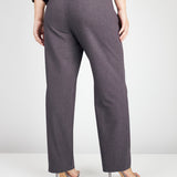 Roz & Ali Secret Agent Pull On Tummy Control Pants Cateye Pockets With Rivets - Plus - DressbarnPants