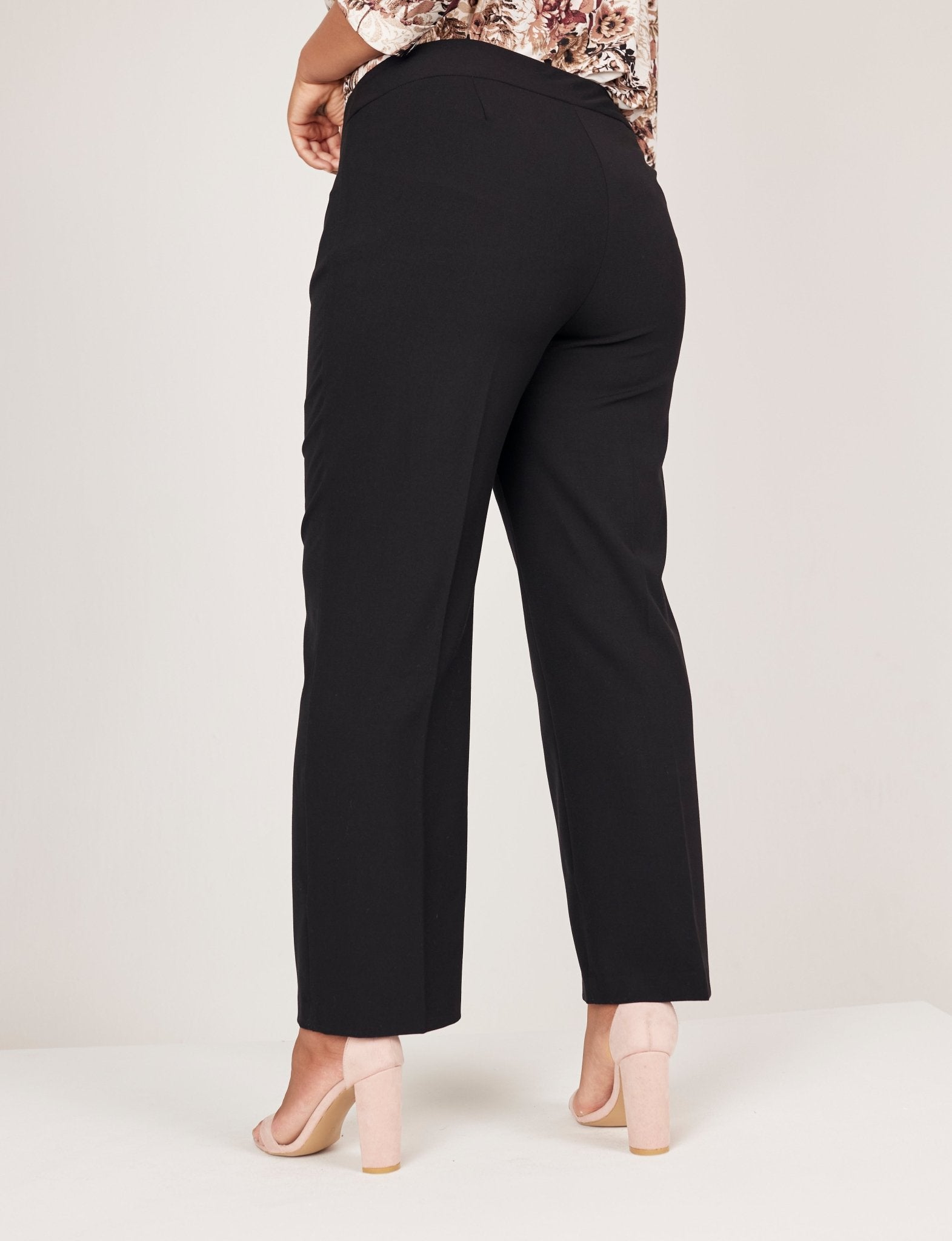 Roz & Ali Secret Agent Pull On Tummy Control Pants - Plus - DressbarnPants