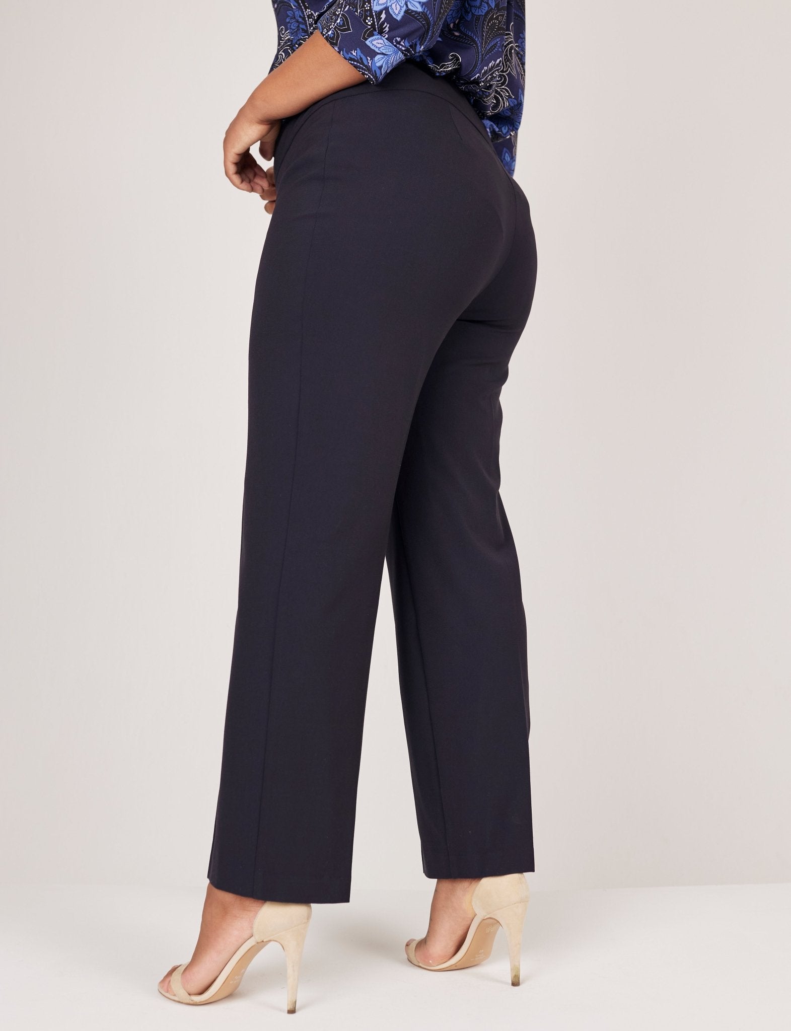 Roz & Ali Secret Agent Pull On Tummy Control Pants - Plus - DressbarnPants