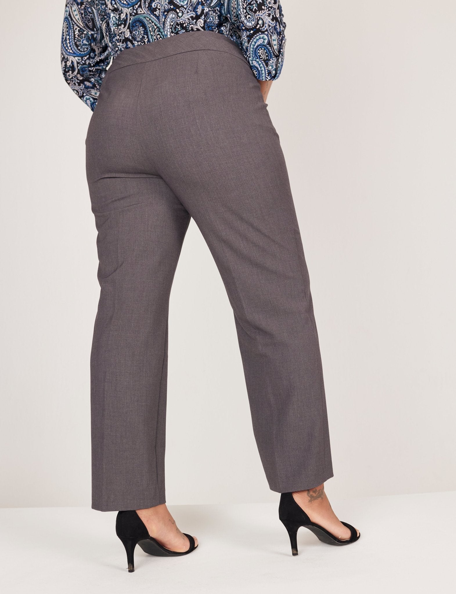 Roz & Ali Secret Agent Pull On Tummy Control Pants - Plus - DressbarnPants