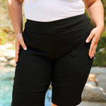 Roz & Ali Secret Agent Pull On Tummy Control Shorts With Pockets Plus - DressbarnShorts & Capris