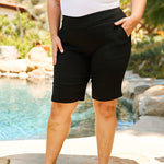 Roz & Ali Secret Agent Pull On Tummy Control Shorts With Pockets Plus - DressbarnShorts & Capris