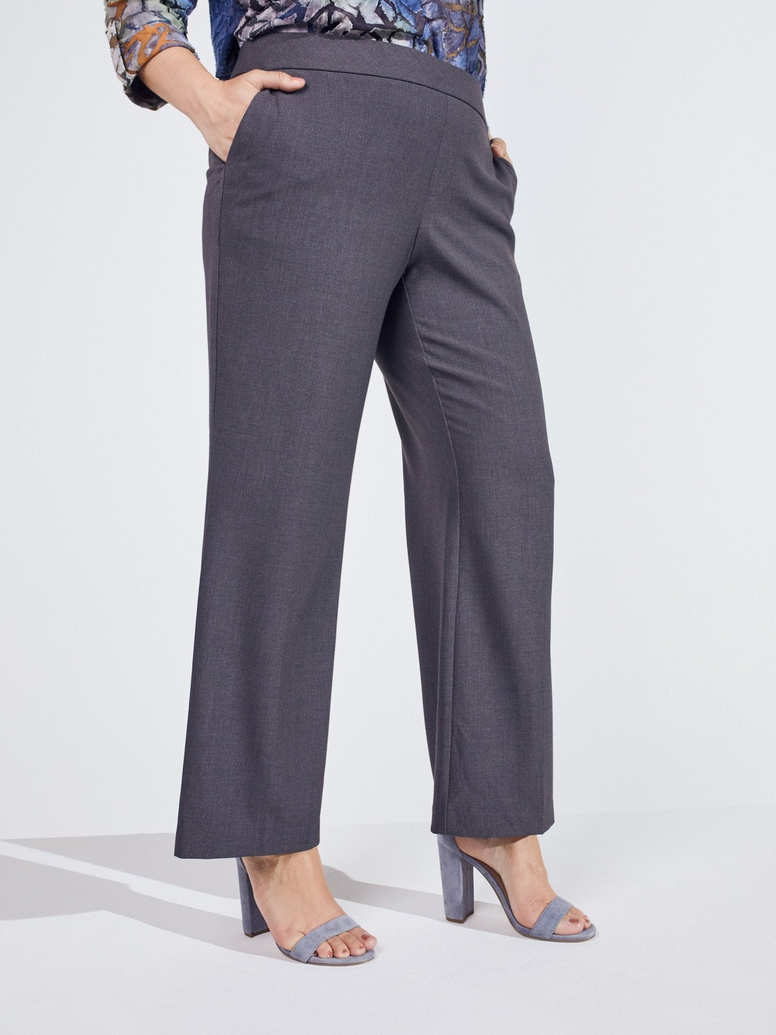 Roz & Ali Secret Agent Slight Bootcut Pants - Plus - DressbarnPants