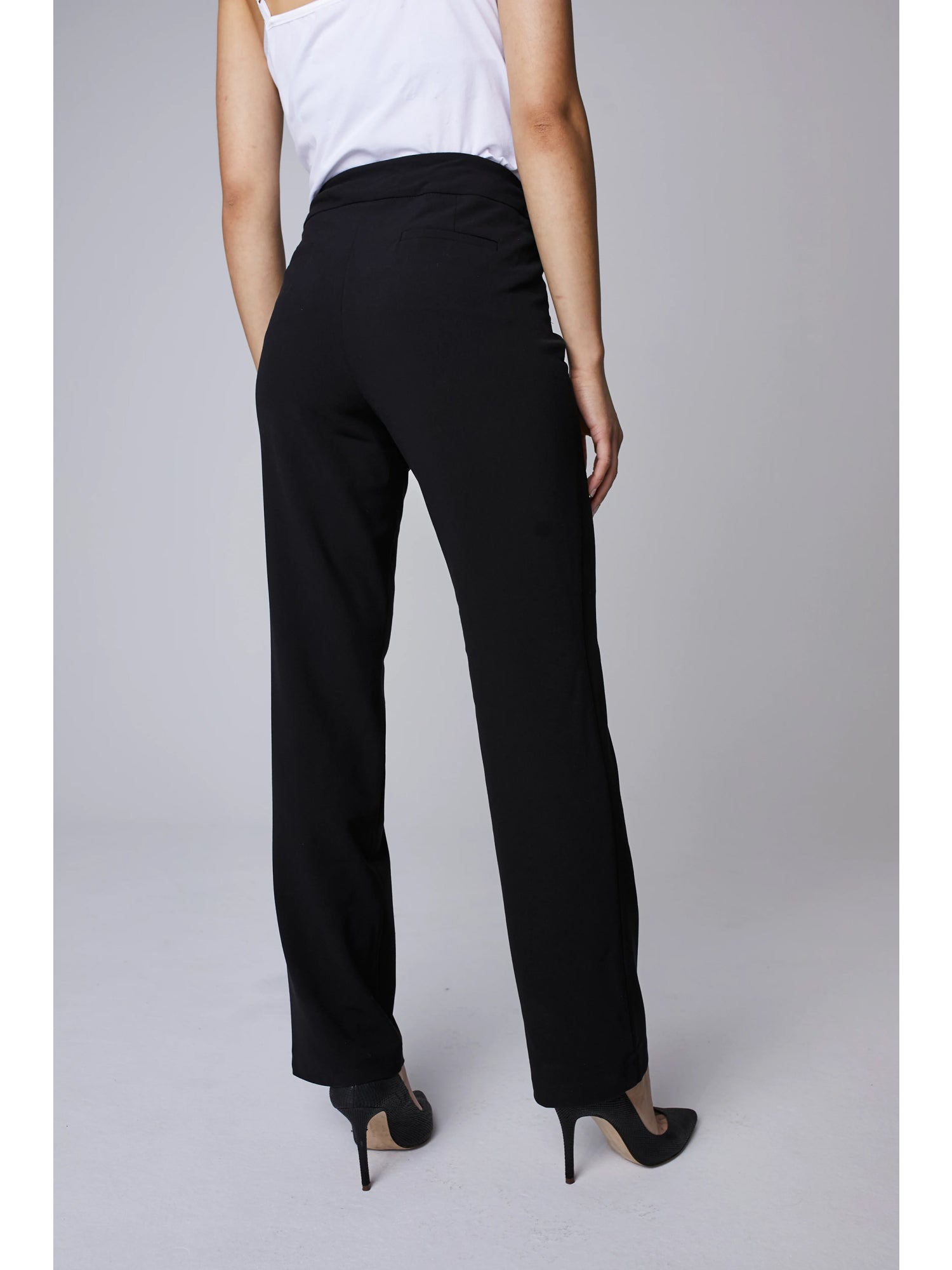 Roz & Ali Secret Agent Tummy Control Pants Cateye with Rivets - Short Length - DressbarnPants