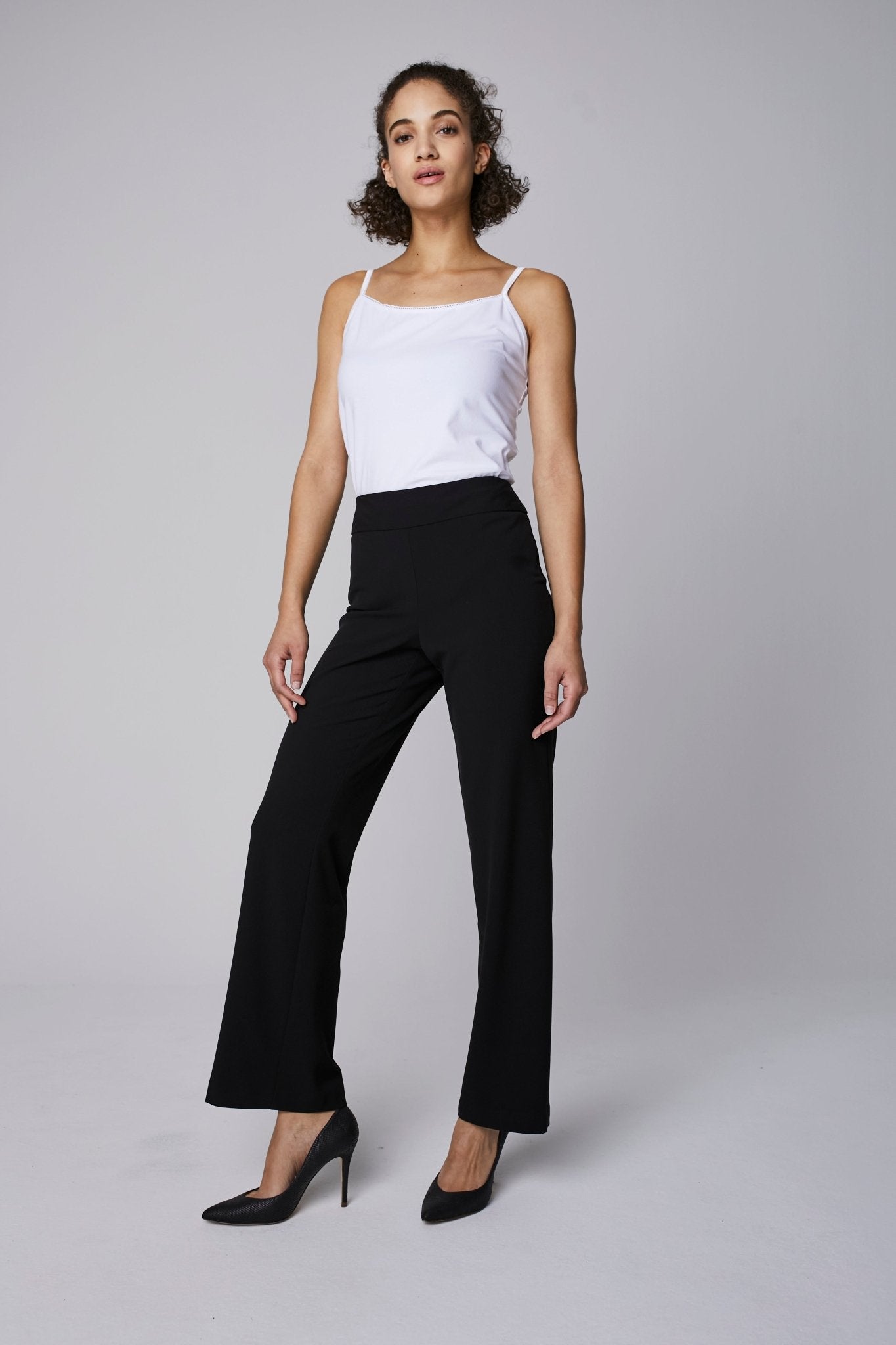 Roz Ali™ Secret Agent Pull On Tummy Control Pants Petite