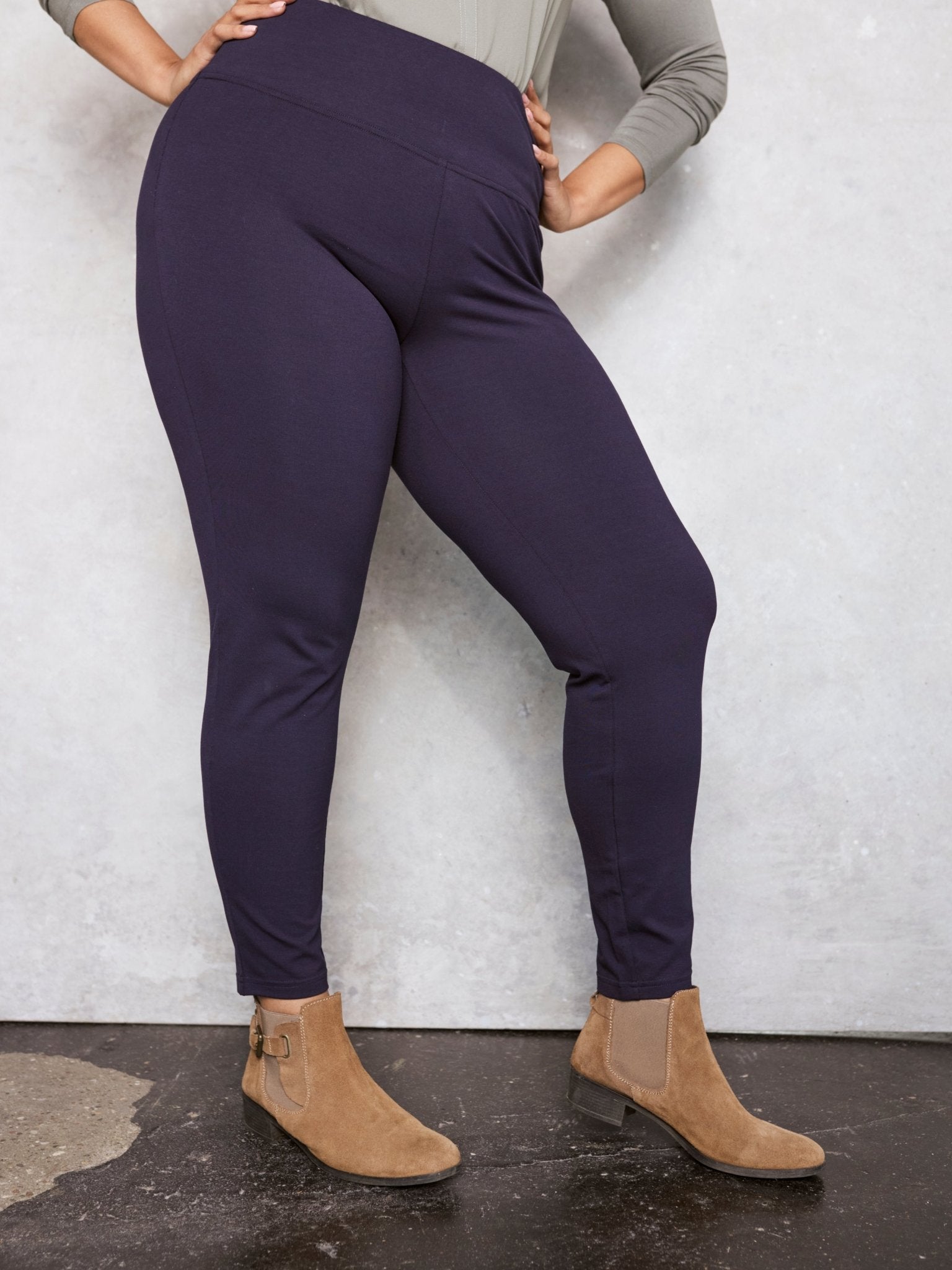 Control Top Leggings One Size Long - mulberrycottage