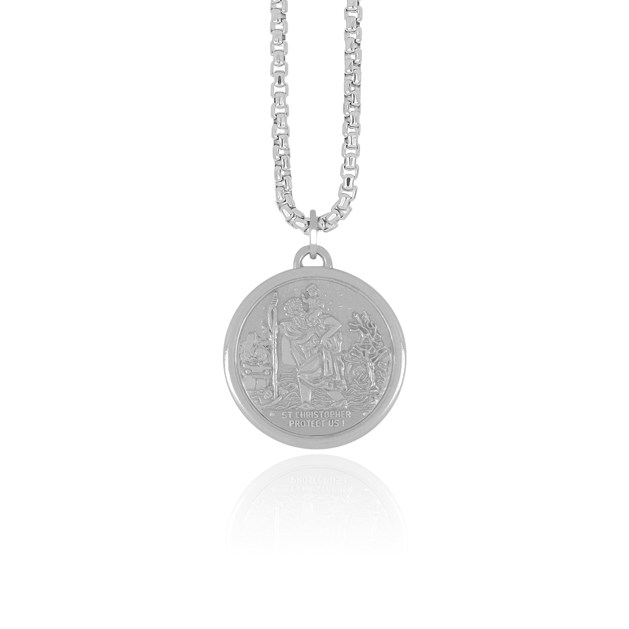 Saint Christopher Medal Pendant | Large - DressbarnCharms & Pendants