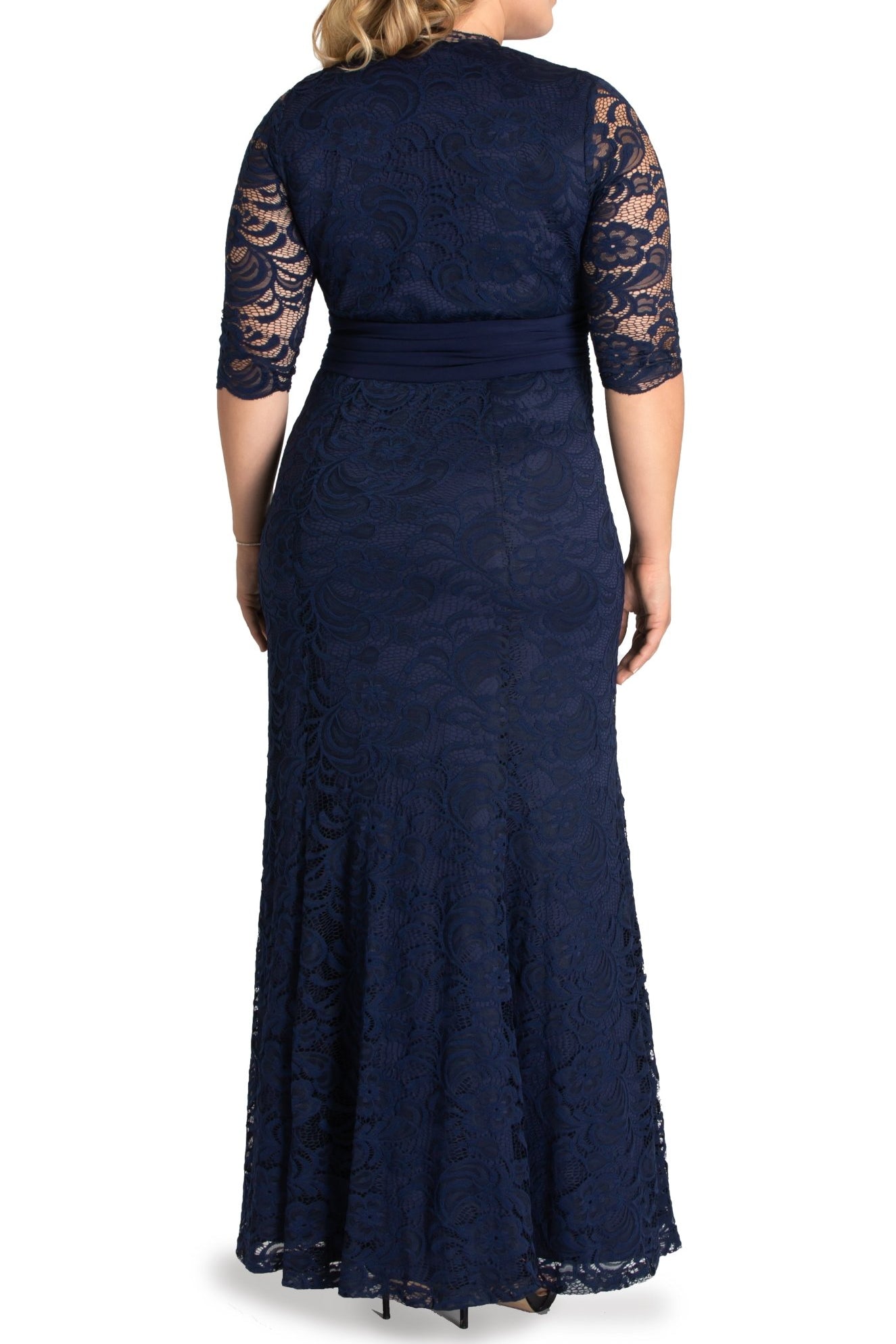 Screen Siren Lace Evening Gown - Plus - DressbarnDresses