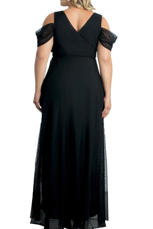 Seraphina Mesh Evening Gown - Plus - DressbarnMaxi Dresses
