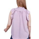 Short flutter Sleeve Blouse - DressbarnShirts & Blouses