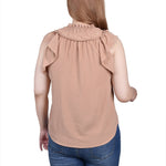 Short flutter Sleeve Blouse - DressbarnShirts & Blouses