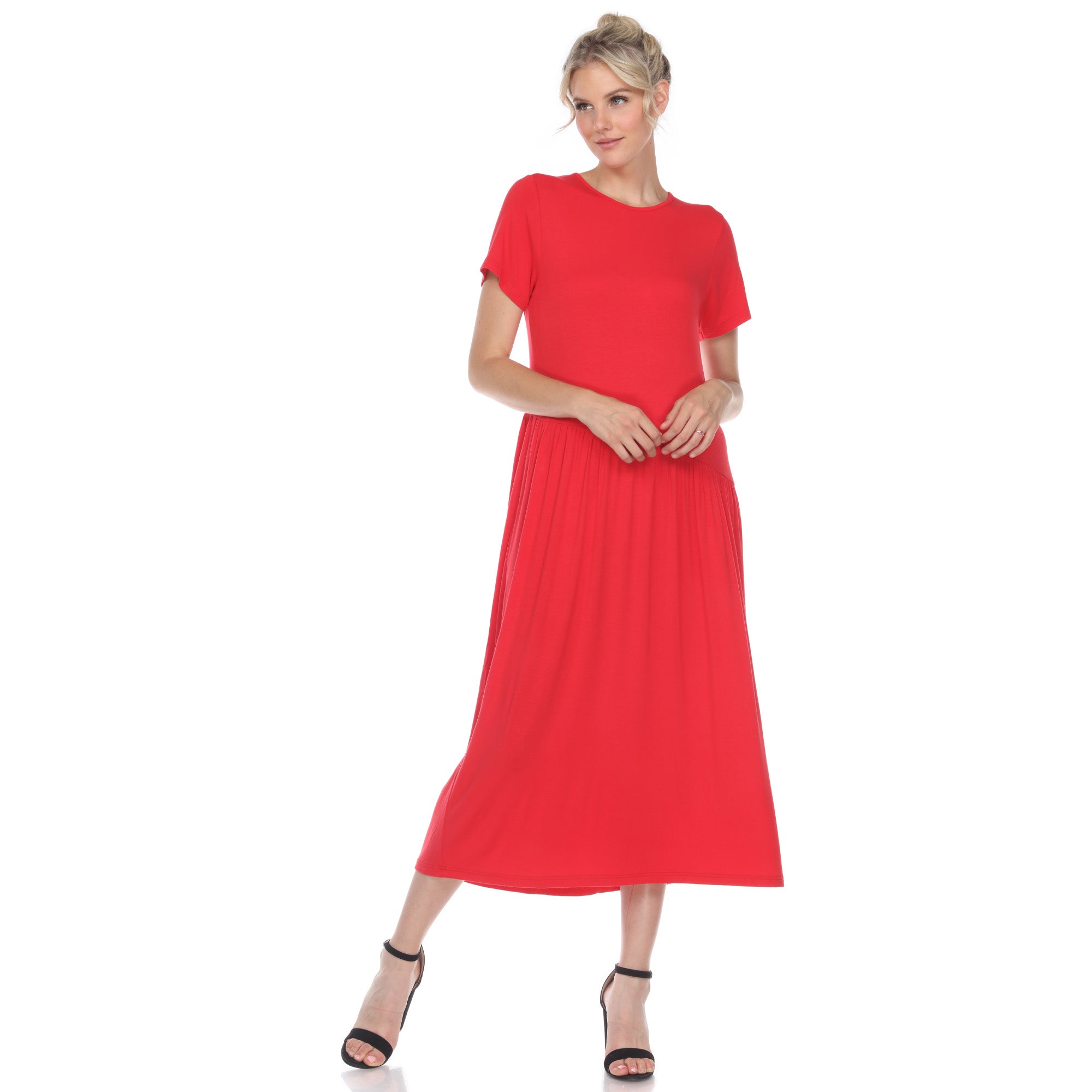 Short Sleeve Maxi Dress – Dressbarn