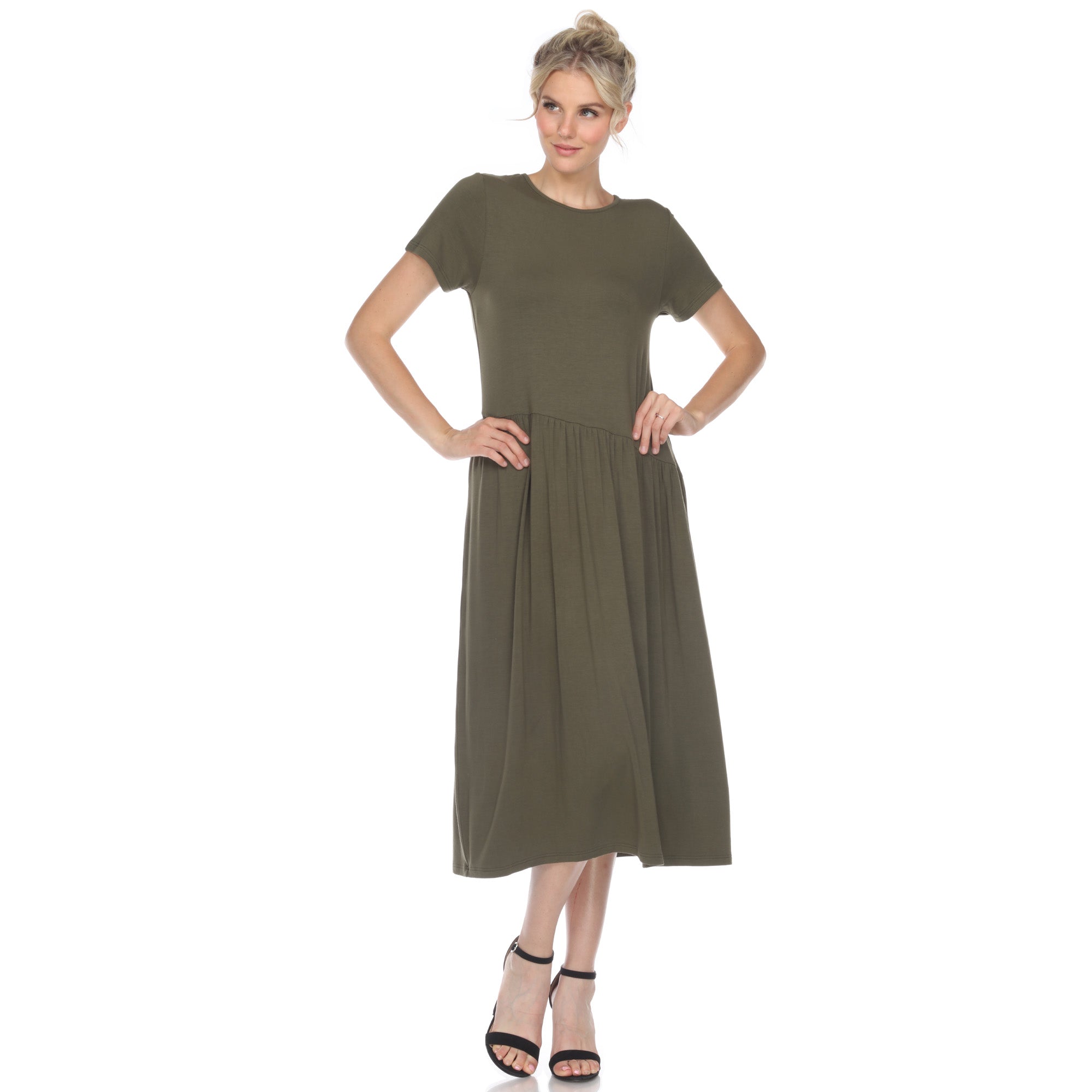 Short Sleeve Maxi Dress – Dressbarn