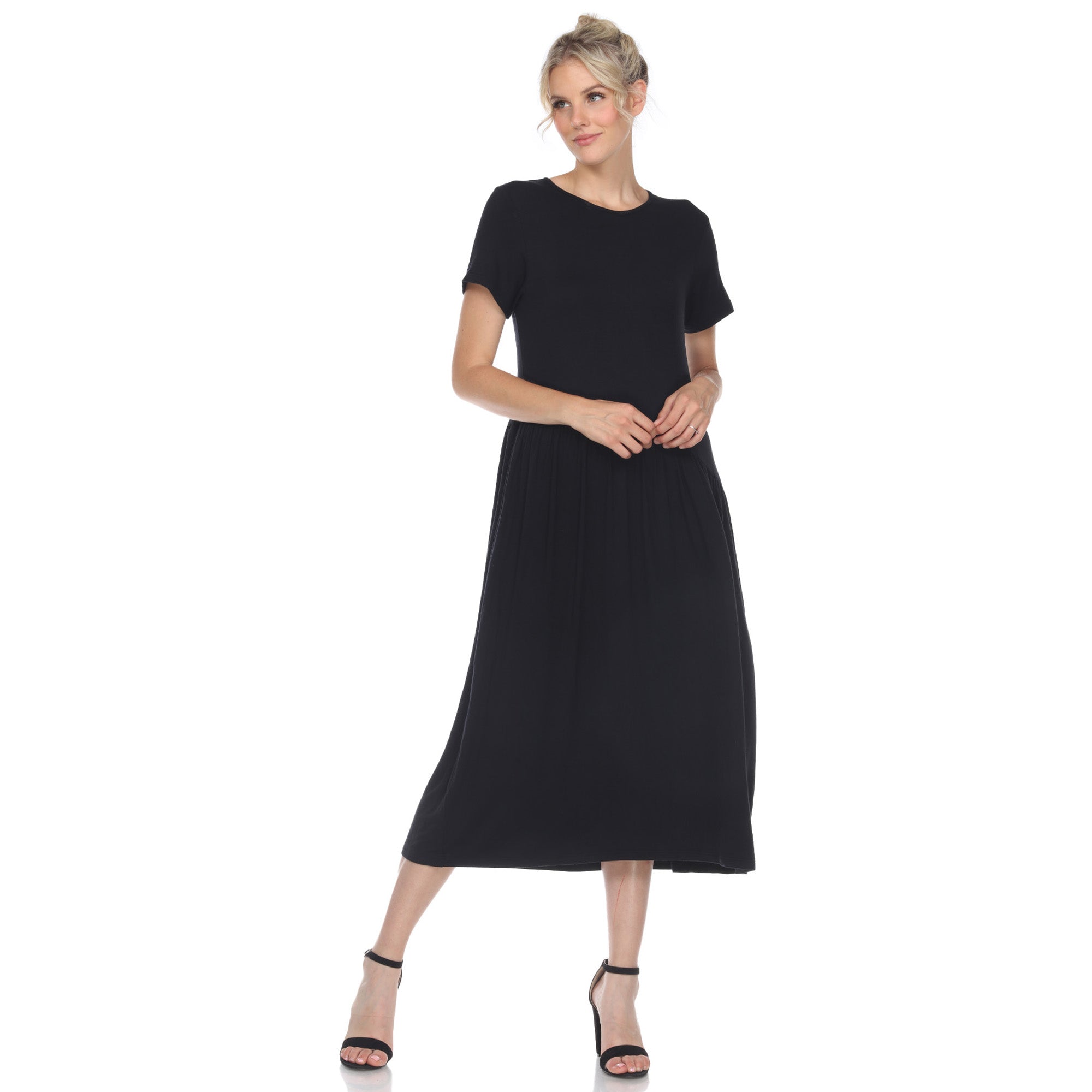 Short Sleeve Maxi Dress - DressbarnDresses