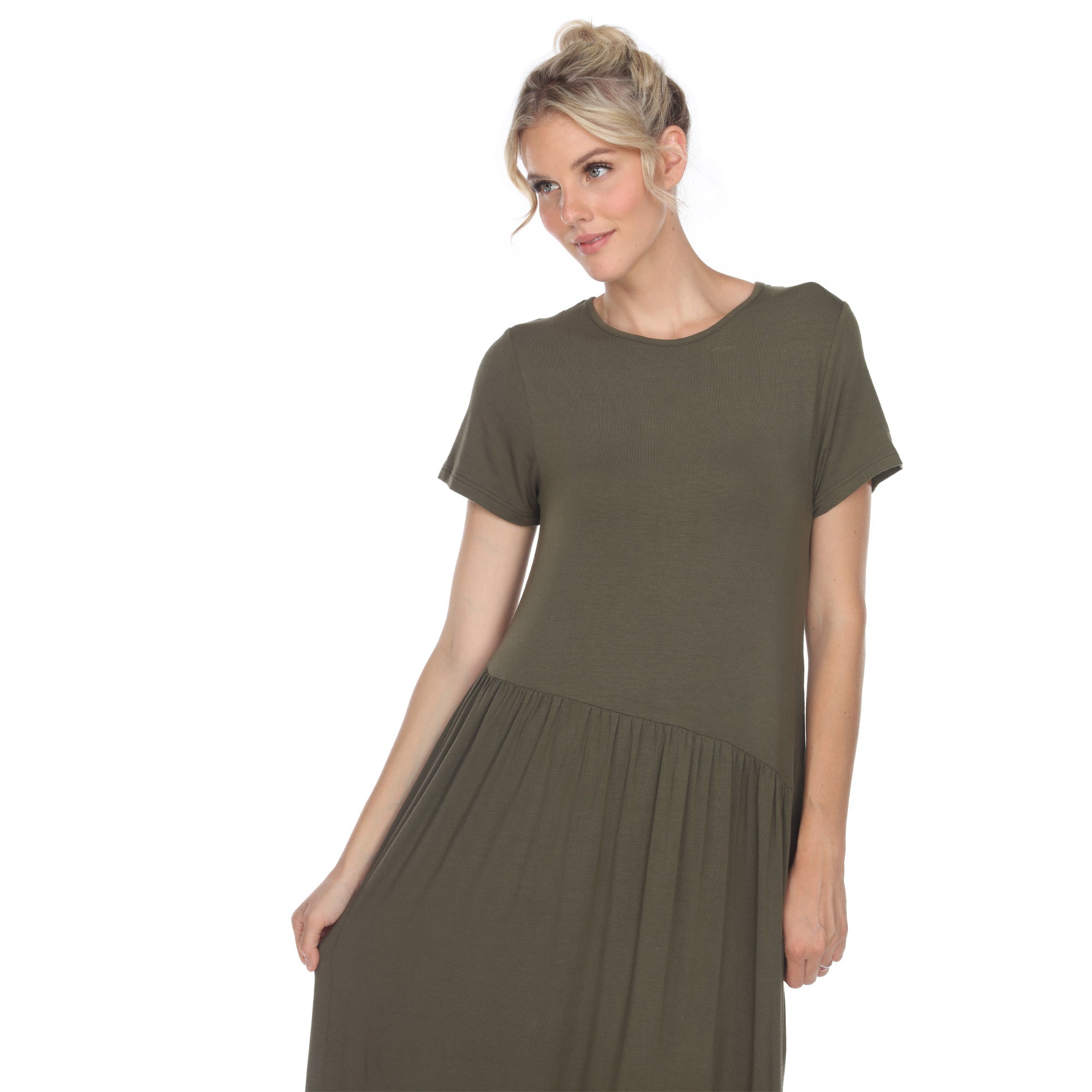 Short Sleeve Maxi Dress - DressbarnDresses