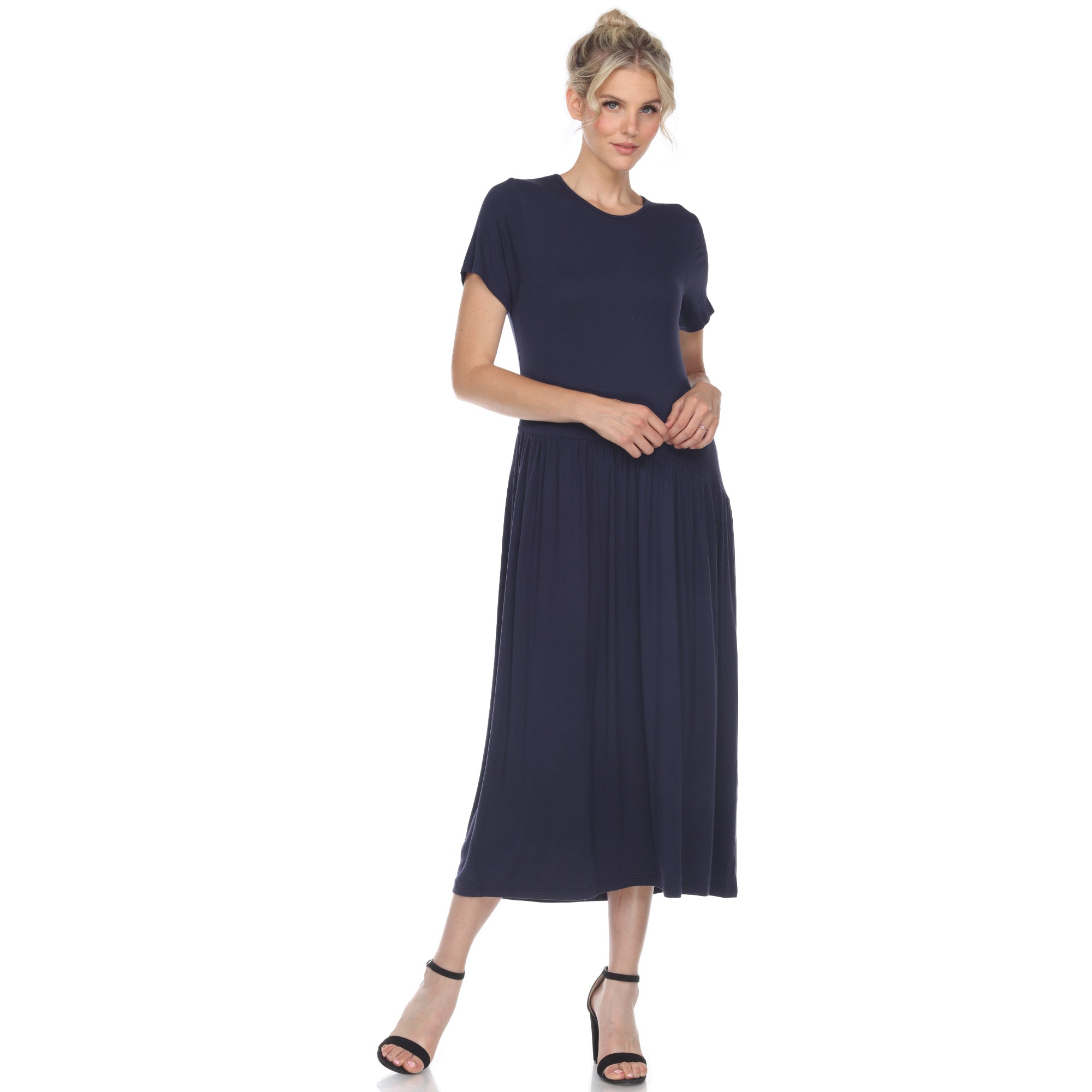 Short Sleeve Maxi Dress - DressbarnDresses