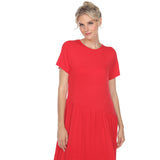 Short Sleeve Maxi Dress - DressbarnDresses