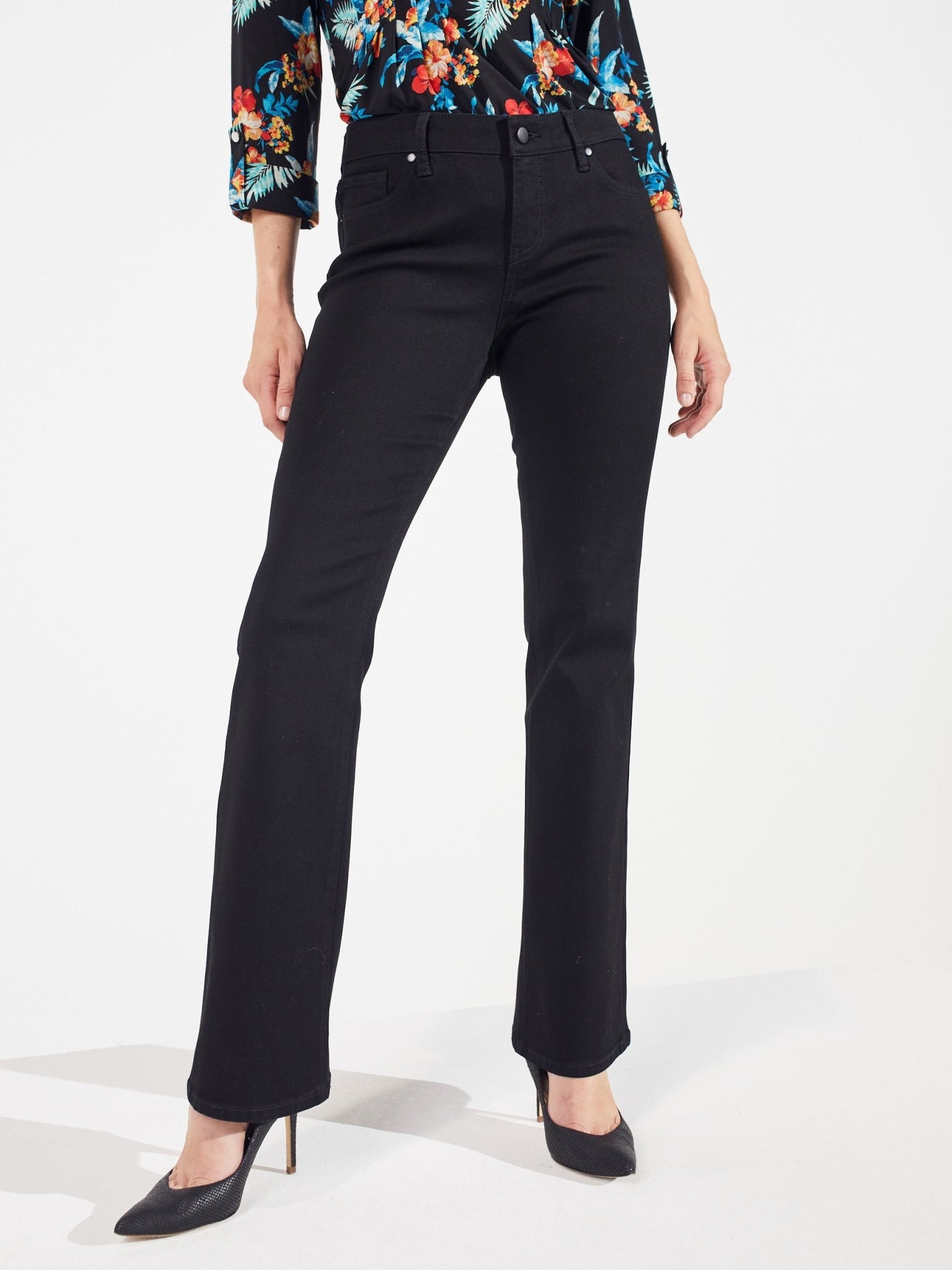 Westport Signature Side Slit Capri in Vintage