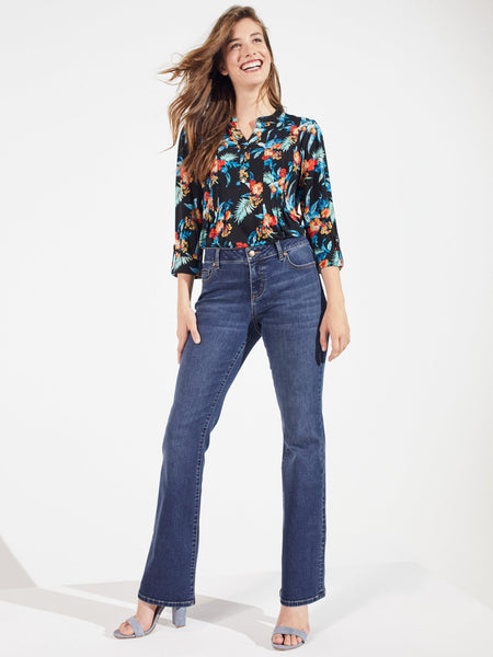 Westport Signature Bootcut 5 Pocket Denim Jean Dark Wash / 4