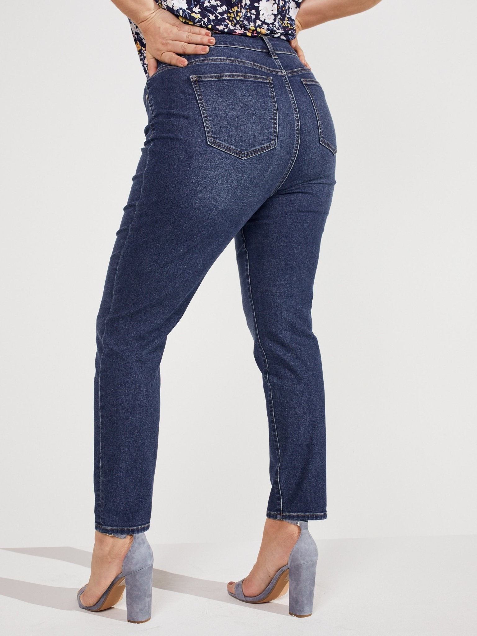 Signature Skinny 5 Pocket Denim Jean - Plus - DressbarnDenim