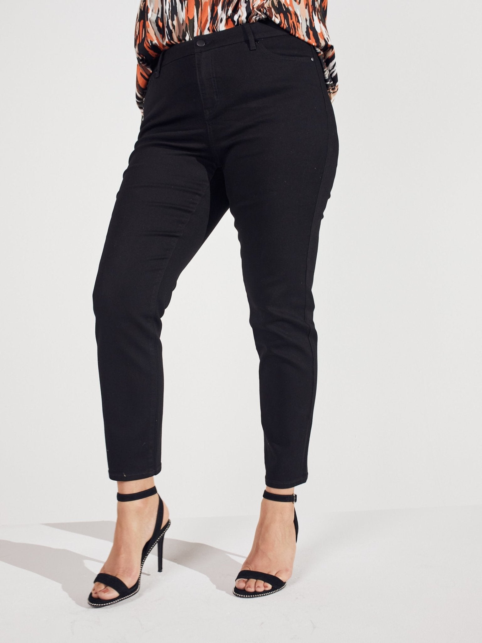 Signature Skinny 5 Pocket Denim Jean - Plus - DressbarnDenim