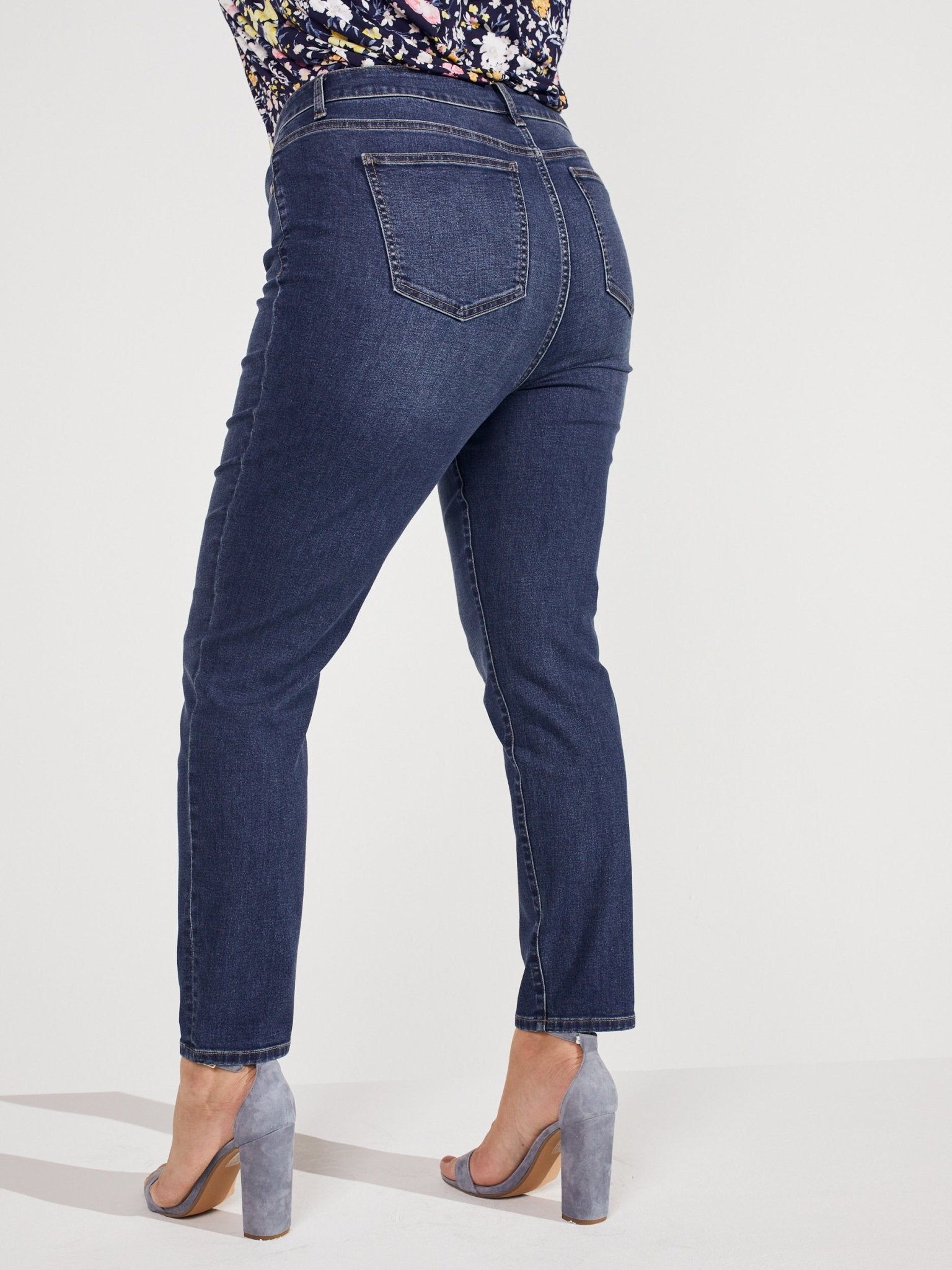 Signature Skinny 5 Pocket Denim Jean - Plus - DressbarnDenim