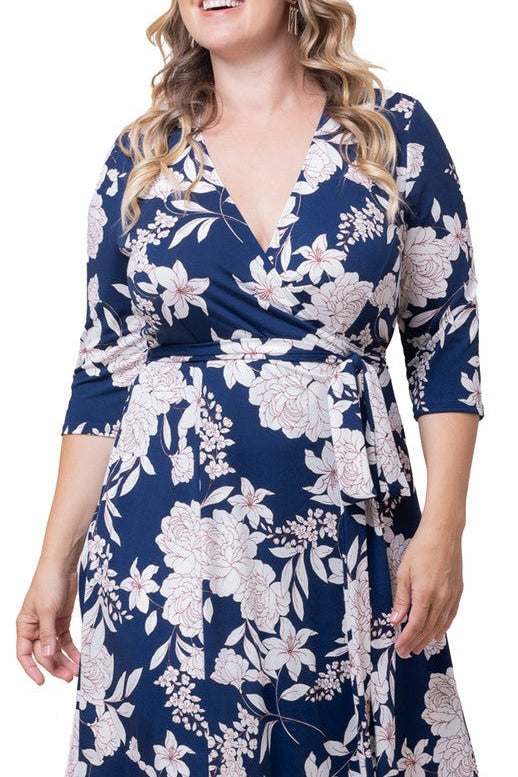 Signature Wrap Dress - Plus - DressbarnDresses