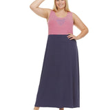 Sleeveless Americana Maxi Dress - Plus - DressbarnApparel