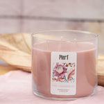 Pier-1-Pink-Champagne-Filled-3-Wick-Candle-14.5oz-Candles