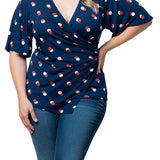 Stella Cinch Top - Plus - DressbarnShirts & Blouses