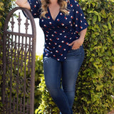 Stella Cinch Top - Plus - DressbarnShirts & Blouses