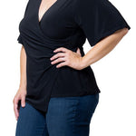 Stella Cinch Top - Plus - DressbarnShirts & Blouses