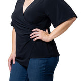 Stella Cinch Top - Plus - DressbarnShirts & Blouses