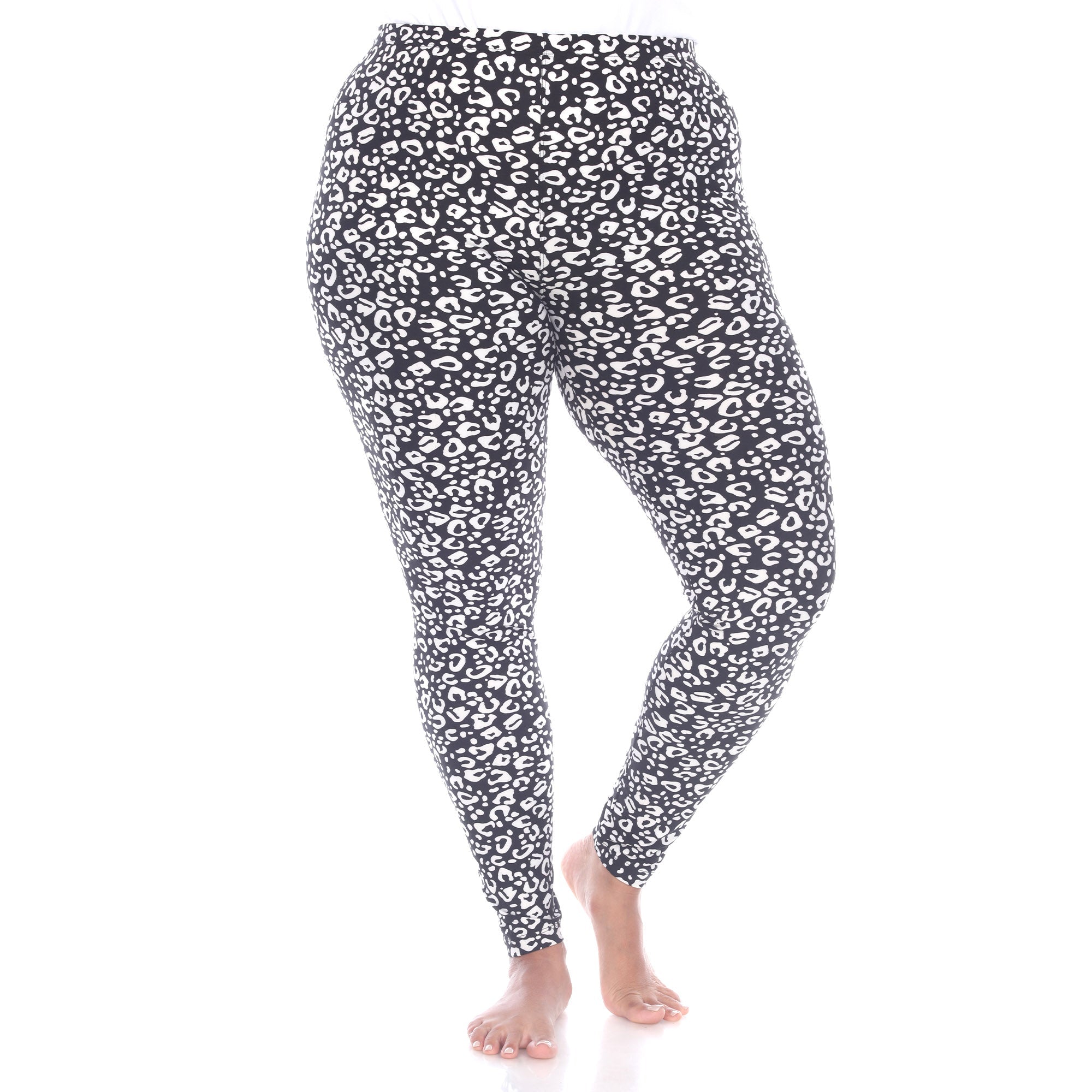 Super Soft Leopard Printed Leggings - Plus - DressbarnLeggings