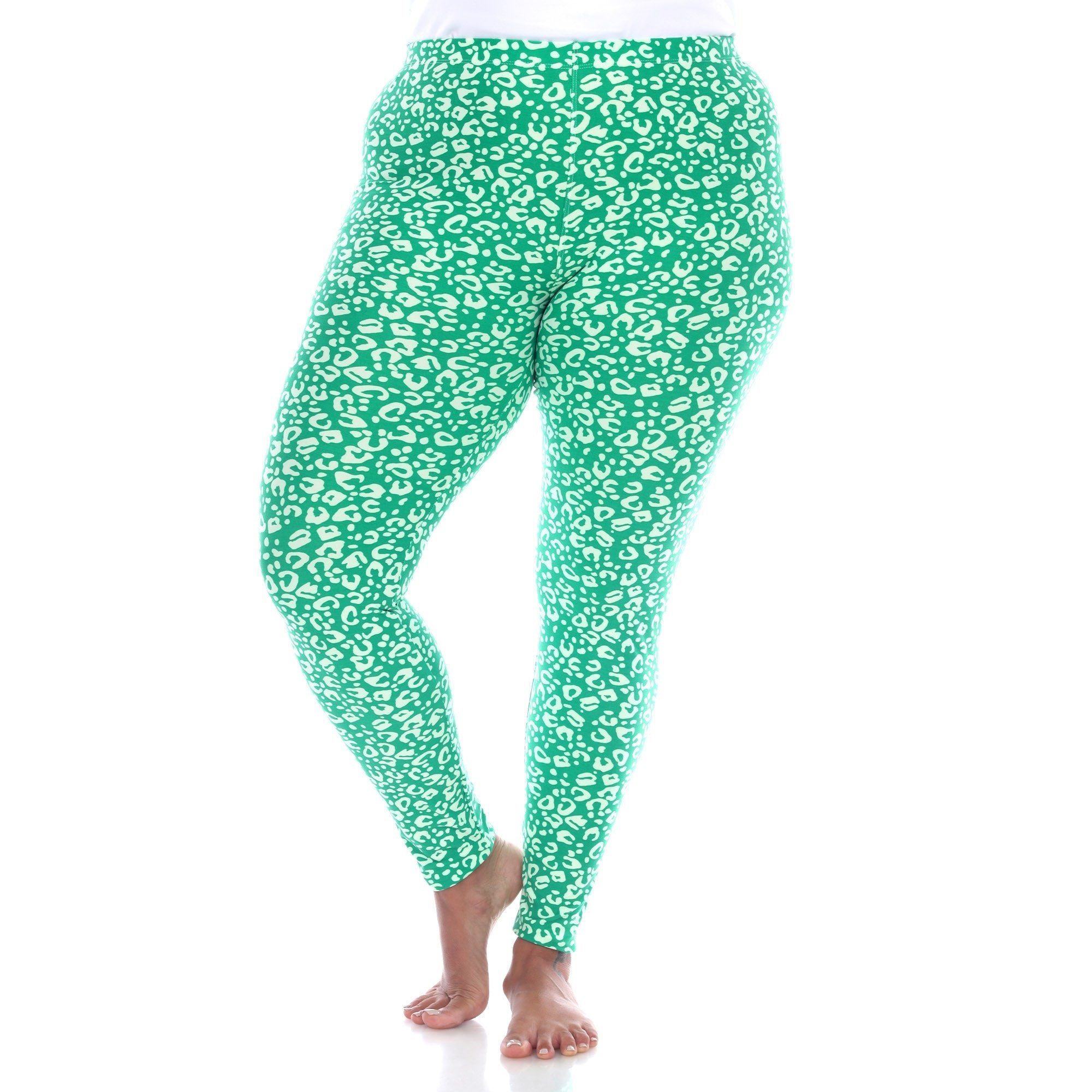Super Soft Leopard Printed Leggings - Plus - DressbarnLeggings